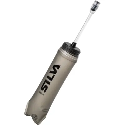 Silva Soft Flask Straw Ljusgrå 500 ML | Vattenflaska