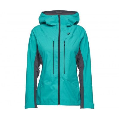 Black Diamond Dawn Patrol Hybrid Shell Jacket Women Dark Patina