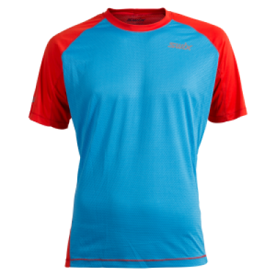 Swix Airlight T-shirt M Sienna/Cold Blue - Utförsäljning