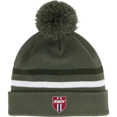 Swix Blizzard Beanie Mössa Olive/Dark Olive, OZ