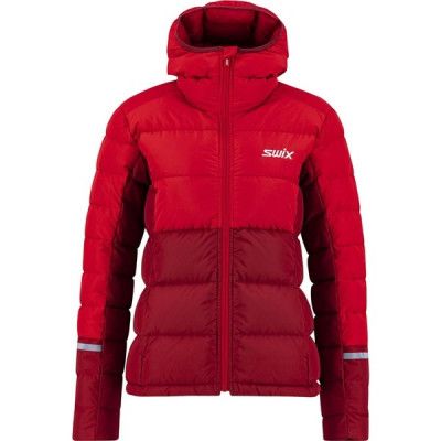 Swix Dynamic Down Jacket W Rhubarb Red