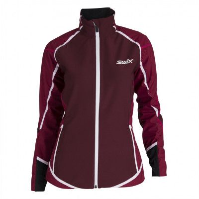 Swix Elite Jacket W Aubergine/Wine - Utförsäljning
