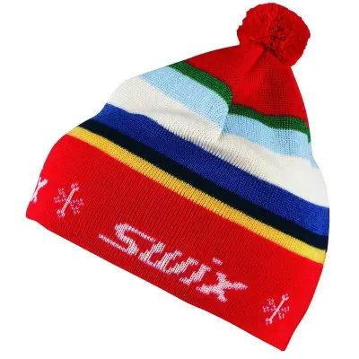 Swix Gunde Beanie Mössa Red, S/M