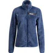 Swix Infinity Pile Midlayer Full Zip W Mellanlager Tröja Lake Blue, XS