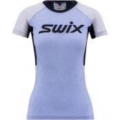 Swix V Motion Tech Wool T-Shirt W Bluebell