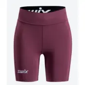 Swix Pace High Waist Half Tights W Dam Lila L | Löparshorts