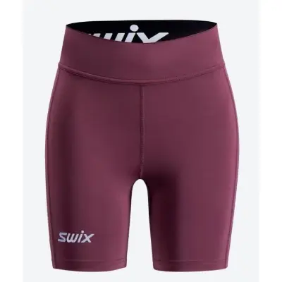 Swix Pace High Waist Half Tights W Dam Lila XL | Löparshorts