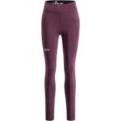 Swix Pace High Waist Tights W Plum