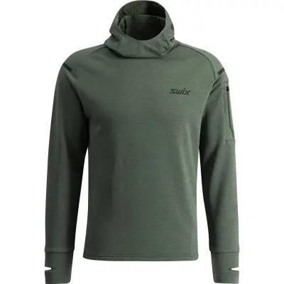 Swix Pace Midlayer Hooded M Pine