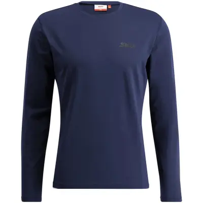 Swix Pace NTS LS Baselayer Top W Dam Blå XL | Långärmad T-shirt