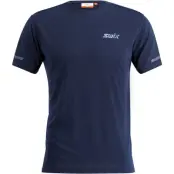 Swix Pace Short Sleeve M Dark Navy