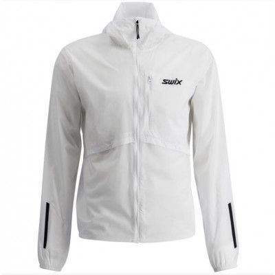 Swix Pace Wind Light Hooded Jacket M Bright White