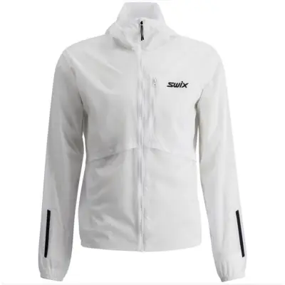 Swix Pace Wind Light Hooded Jacket M Bright White