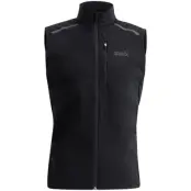 Swix Pace Wind Vest M Herr Svart S | Löparväst