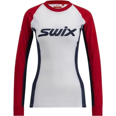 Swix RaceX Classic Long Sleeve W Swix Red/Bright White
