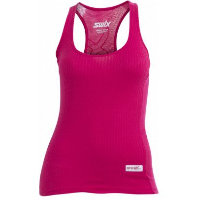 Swix RaceX Light Bodyw Tanktop Bright Fuchsia Logo - Dam