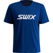 Swix Relay Tee M Herr Blå XL | T-shirt