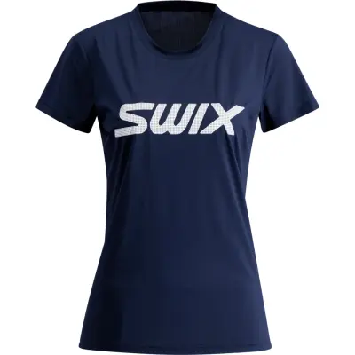 Swix Relay Tee W Dam Blå L | T-shirt