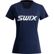 Swix Relay Tee W Dam Blå S | T-shirt