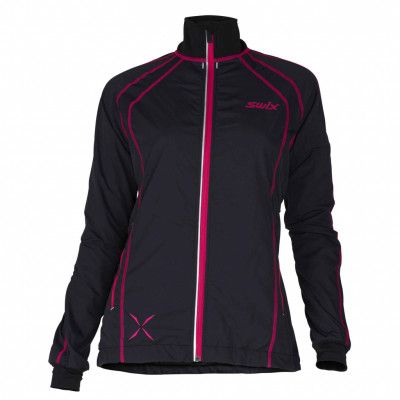 Swix Start Jacket Svart/Rosa - Dam - Utförsäljning