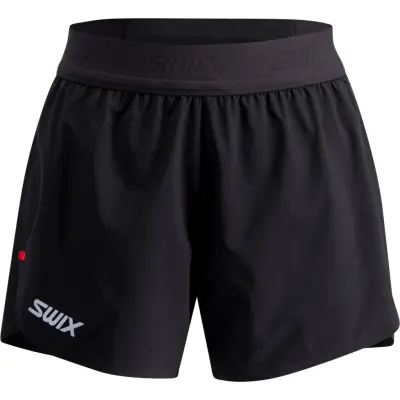 Swix Tempo Shorts 3.5-inch W Dam Svart M | Löparshorts