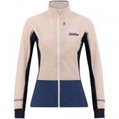 Swix V Motion Premium Jacket W Peach Whip/ Lake Blue