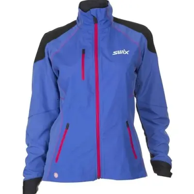 Swix V Profit Revolution Jacket W Mazarin Blue/Bright Fuchsia