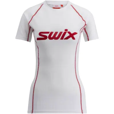 Swix V Racex Classic ShortSleeve W Bright White/Swix Red
