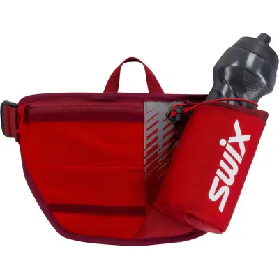 Swix Vantage Bottle Belt Midjebälte Swix Red, OZ