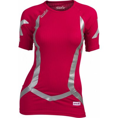 Swix Vistech RaceX Bodyw SS Bright Fuchsia - Dam