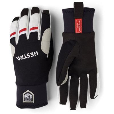 Hestra Windstopper Race Tracker - 5 Finger Black