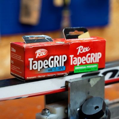 Skidverkstan Montering Fästvallatejp