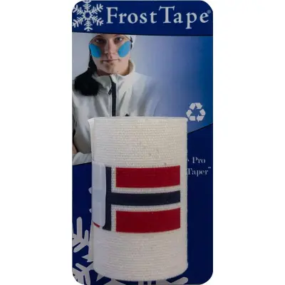 Frost Tape Flagga 5 cm x 1 m Sporttejp Norsk-flagga, OZ