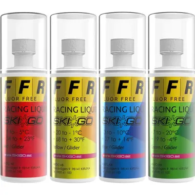 Skigo FFR Racing Liquid 80 ml Glidvalla, RED