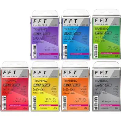 Skigo FFT Glider Parafffin 60 g Glidvalla, GREEN