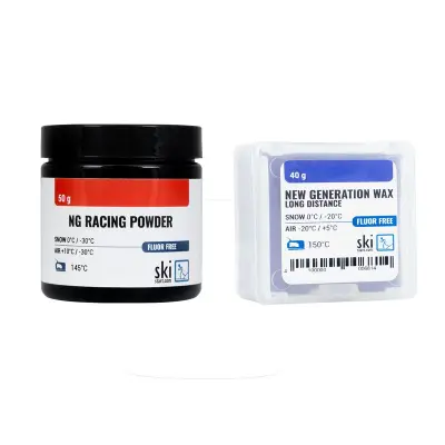 Skistart Tävlingspaket New Generation Pulver Flourfri