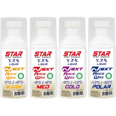 Star NEXT Race Wax Liquid 100ml Glidvalla, POLAR