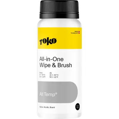 Toko All-In-One Wipe and Brush Vallatillbehör, ONE SIZE