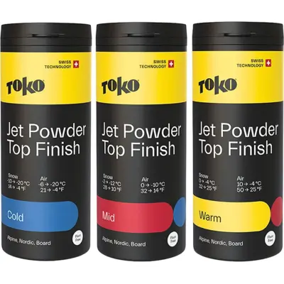 Toko Jet Powder Top Finish 30g Glidvalla, WARM