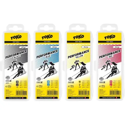 Toko Performance Paraffin 120 g Glidvalla, RED