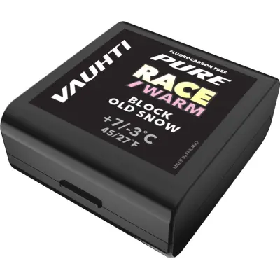 Vauhti Pure Race Old Snow Block 12g Glidvalla, WARM