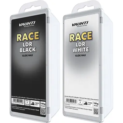 Vauhti Race LDR Paraffin 180g -25 Glidvalla, BLACK