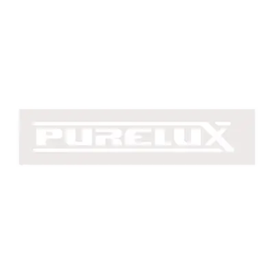 Dekal Purelux White Logo, Large x 1 st