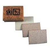 Skistart Naturkork Med Slippapper Vallatillbehör, ONE SIZE