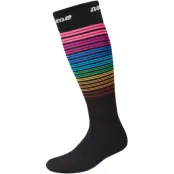 Noname O-Socks Striped -22 Rosa XS | Orienteringsstrumpor