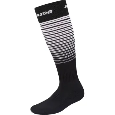 Noname O-Socks Striped -22 Svart XL | Orienteringsstrumpor