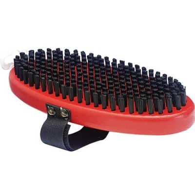 Swix T194O Brush Oval, Stiff Black Nylon